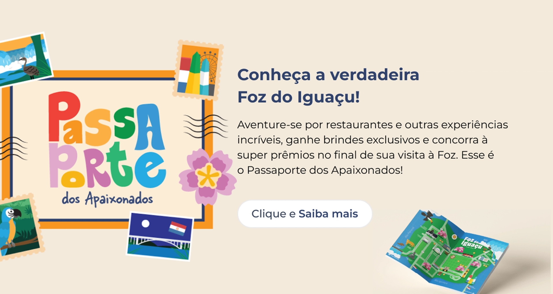 Passaporte para Foz do Iguaçu - Loumar Turismo
