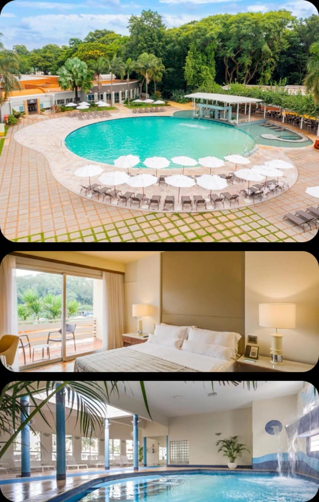 Imagem do resort em Foz do Iguaçu