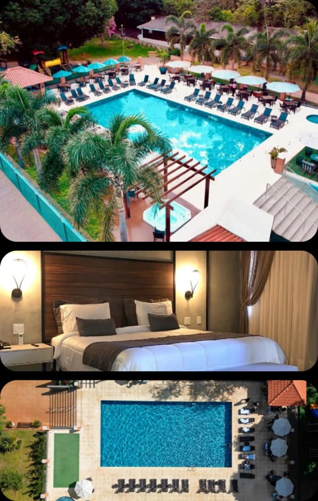 Imagem do resort em Foz do Iguaçu