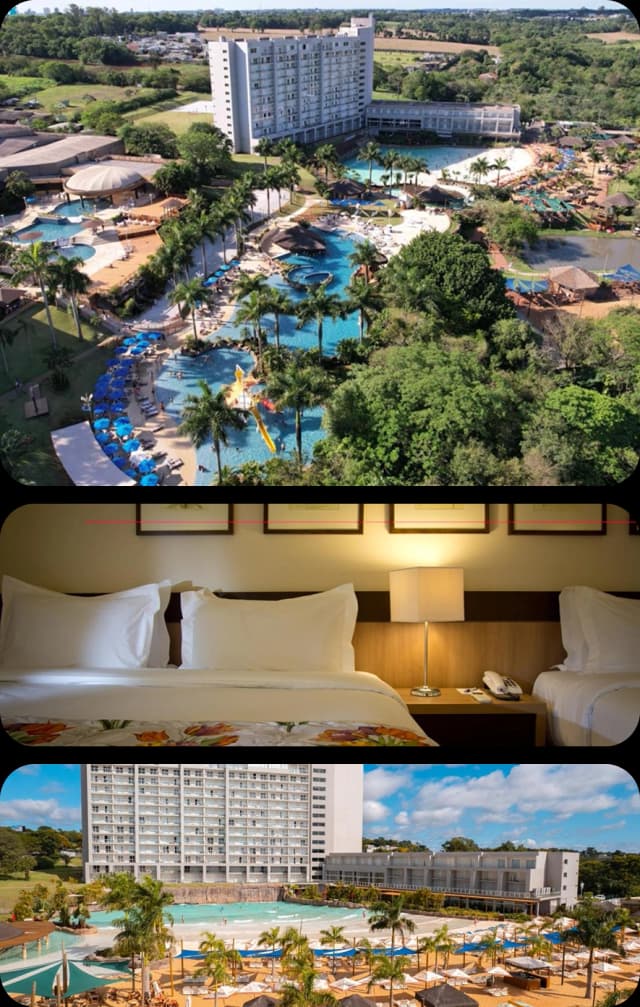 Imagem do resort em Foz do Iguaçu