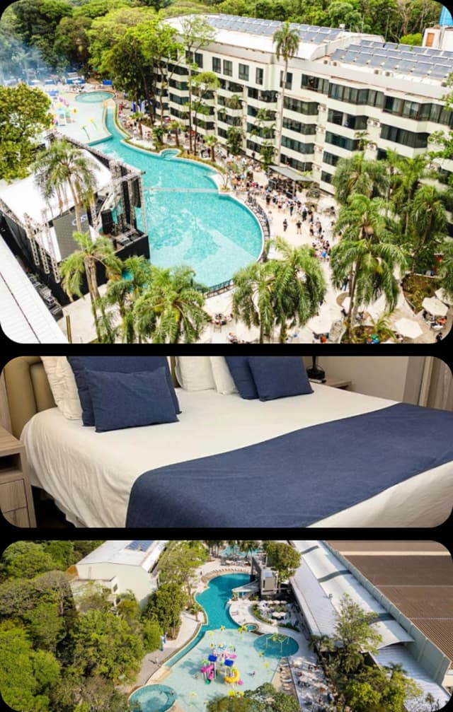 Imagem do resort em Foz do Iguaçu