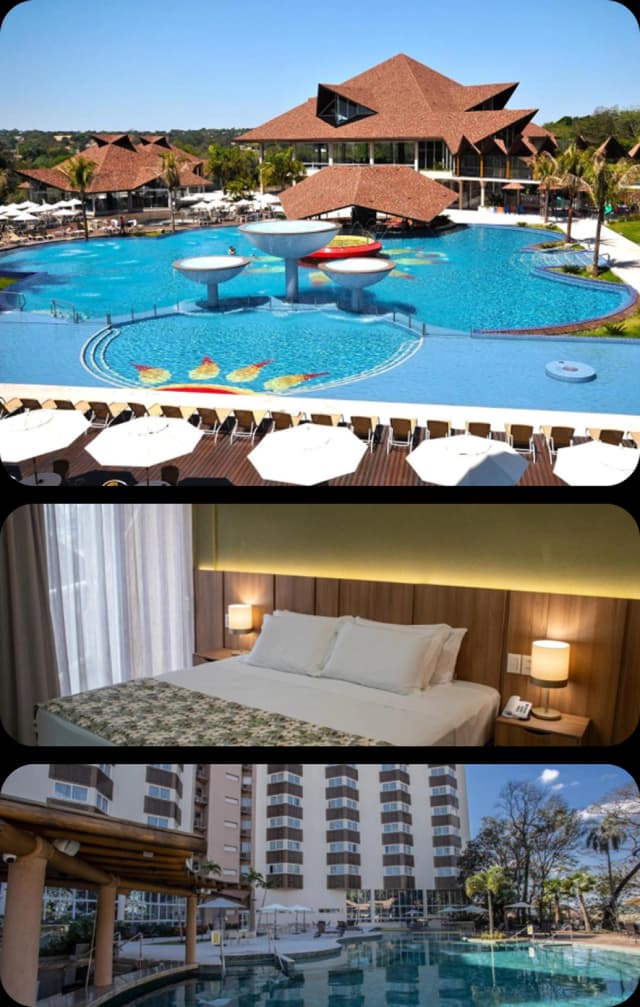 Imagem do resort em Foz do Iguaçu