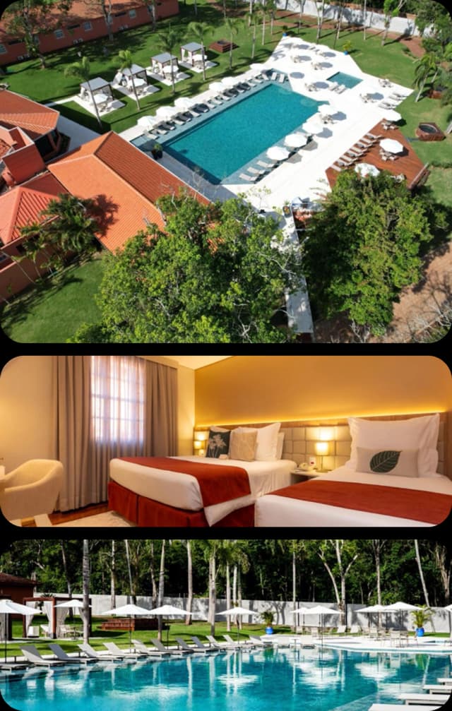 Imagem do resort em Foz do Iguaçu