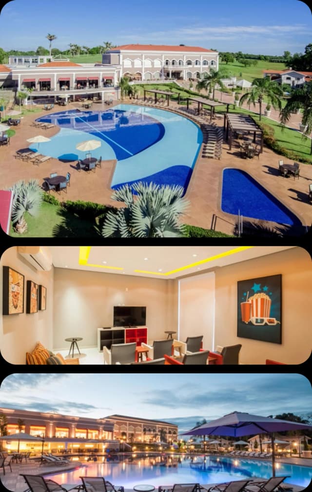 Imagem do resort em Foz do Iguaçu